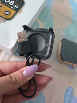 Smartwatch Dorado y Rosa