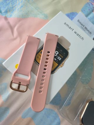 Smartwatch Dorado y Rosa
