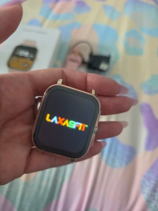 Smartwatch Dorado y Rosa