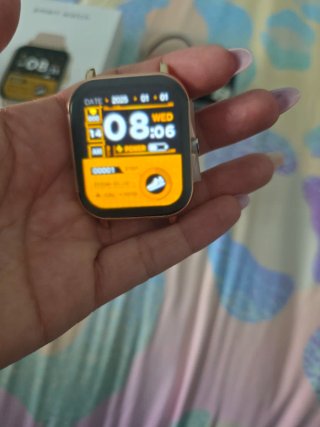 Smartwatch Dorado y Rosa
