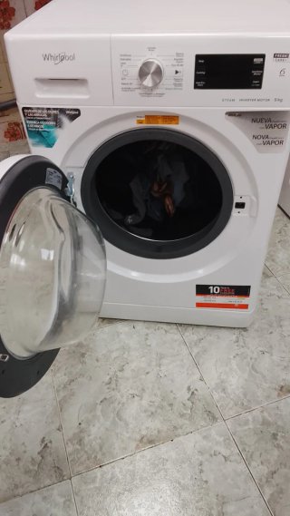 Lavadora Carga Frontal Whirlpool