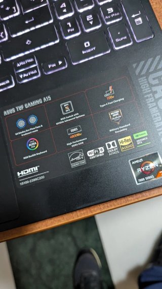 Portátil Gaming ASUS TUF RTX 4060