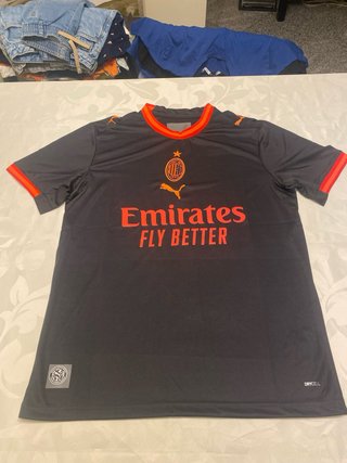 Camisola Futebol AC Milan