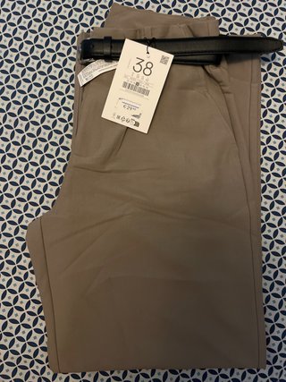 Pantalón ancho talla 38