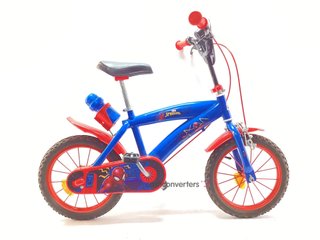 bicicleta niño spiderman 12 pulgadas