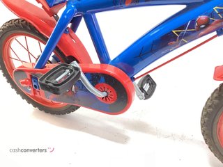 bicicleta niño spiderman 12 pulgadas