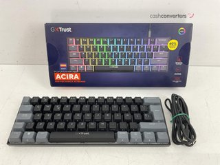teclado alfanumerico trust mini mechanical keyboard