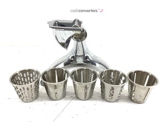 picadora saladmaster cortadora manual de alimentos