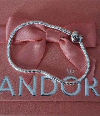 Pulsera Pandora Corazón Talla 19cm