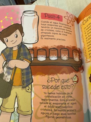 Gran libro de experimentos.  Ideal para los niños
