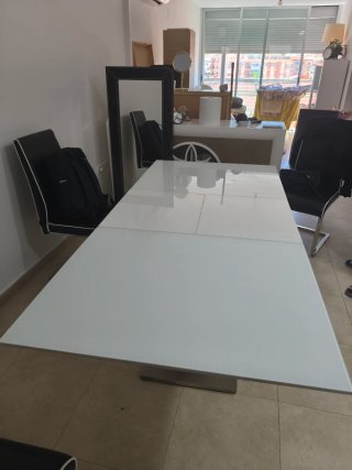 Mesa Comedor Extensible Diseño Moderno