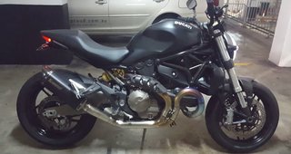 Tubo de escape Akrapovic Ducati Monster 821