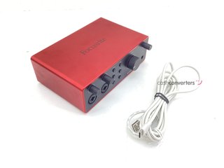 tarjeta sonido focusrite scarlett 4i4