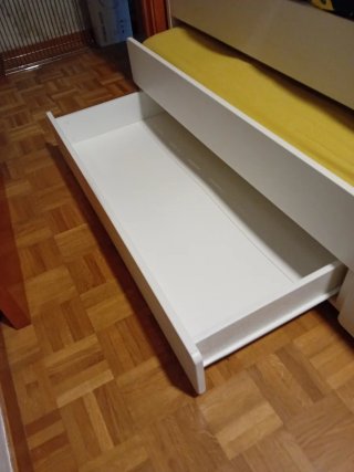 Cama nido SLAKT Ikea+colchón inferior 90x200