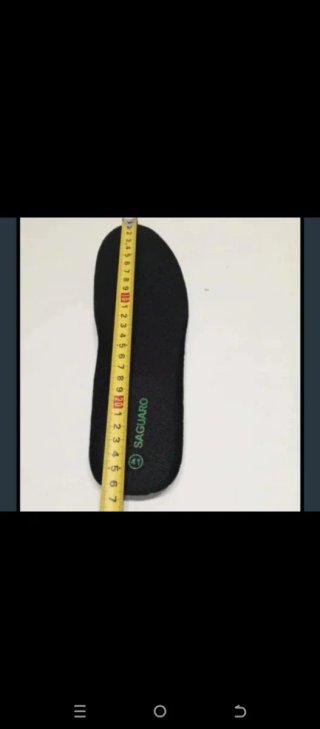 Sandalias Hombre Talla 41 Marrón y Negro