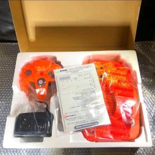 Nintendo 64 Pikachu Orange Edition Ntsc-jap