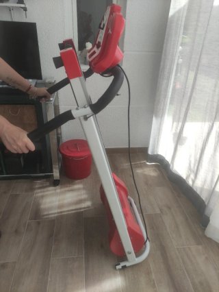 Cinta de andar plegable roja cecotec