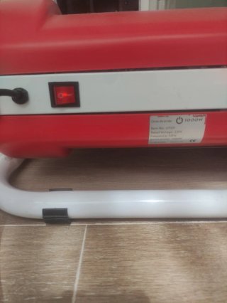 Cinta de andar plegable roja cecotec