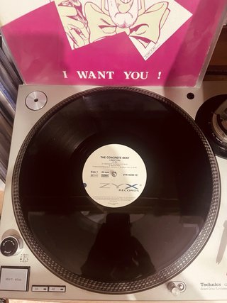 The Concrete Beat - I Want You Maxi Single