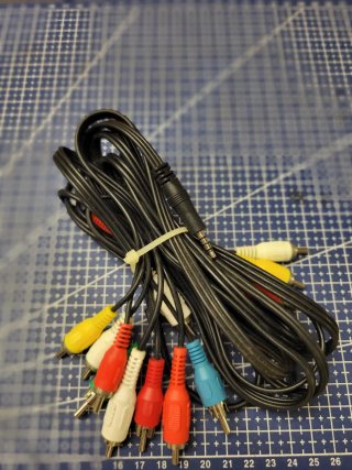 Cavo Audio/Video RCA 3.5mm