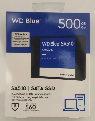 WD Blue SA510 SSD 500GB SATA 2.5