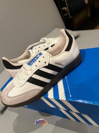 Adidas Samba Zapatillas Blancas y Negras