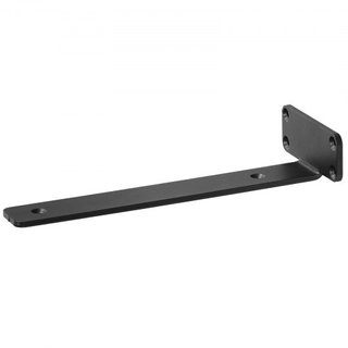 Soporte de Estante, 8"L x 4"W x 1.6"H 6 Pcs, Soportes de Estante Flotante de Alta Resistencia, Soportes para Estantes, Soporte en L Mate Negro de 5mm de Grosor, Soportes de Acero para Estantes con...