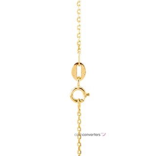 cadena oro 18k 23cm