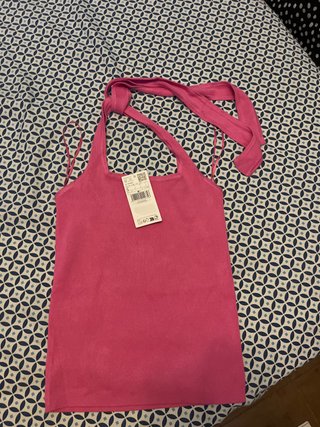 Blusa rosa talla S