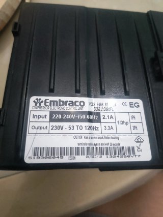 Embraco VCC3 24586 07 F 14 EG