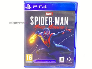 marvels spider-man miles morales ps4