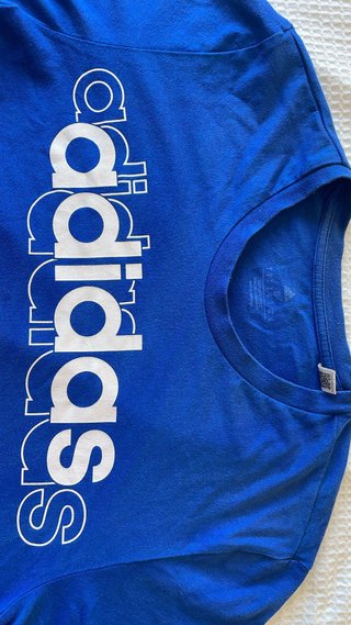 Camiseta Adidas azul
