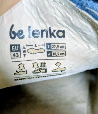 Be Lenka City Barefoot Zapatos Azul Marino