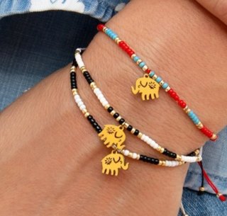 Set 3 pulseras acero