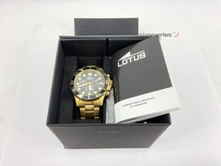reloj pulsera caballero lotus 18758
