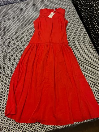 Vestido Largo Rojo Talla M