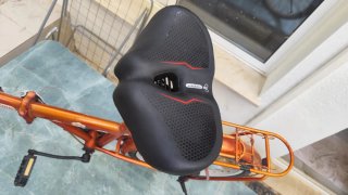 Bicicleta Plegable Roja Paseo