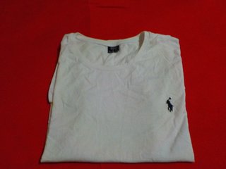 Camiseta Polo Ralph Lauren Blanca Talla M
