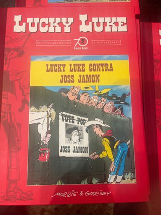 Lote Lucky Luke edicion coleccionista 7 Comics