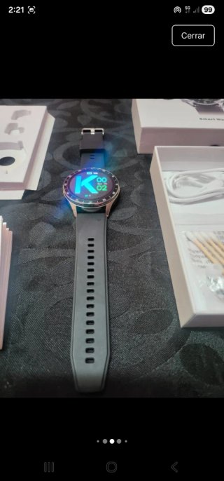 Reloj Inteligente con Auriculares Bluetooth  39/42