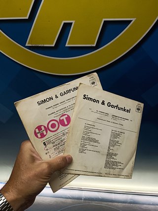 2 eps, 7",  singles, discos, Simon and Garfunkel, buen estado