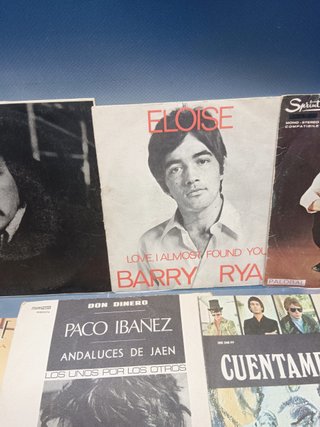 7 eps, 7",  singles, discos, Paco ibañez, La bullonera, Jose luis perales y mas