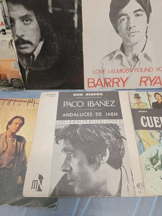 7 eps, 7",  singles, discos, Paco ibañez, La bullonera, Jose luis perales y mas