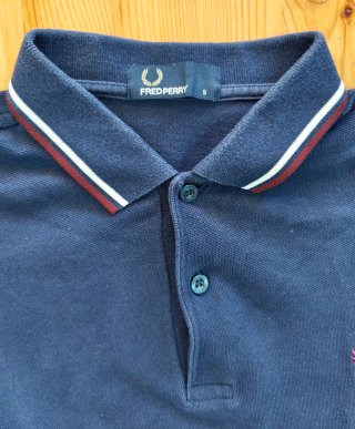 Polo Fred Perry Azul Talla S