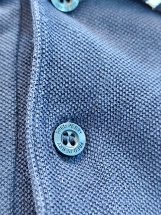 Polo Fred Perry Azul Talla S