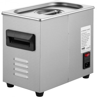 Limpiador Ultrasónico Mejorado de 3L (Calentador de 200W, Ultrasónico de 120W) Limpiador de Piezas de Laboratorio Digital Profesional con Temporizador de Calentador para Limpieza de Joyería y Gafas