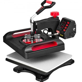 Máquina de Prensa Térmica Máquina de Sublimación 15 x 12 Pulgadas/38.1 x 30.5 cm Kit 11 en 1 Prensa Térmica