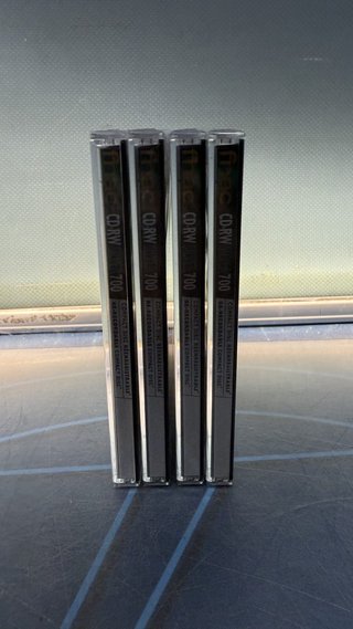 Lote 4 CD's regrabables Fnac, nuevos precintados