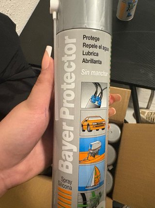 Spray Silicona Bayer Protector Nuevo