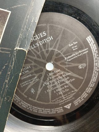 disco lp vinilo The Pogues – Hell's Ditch . LP, Album 1990, Europe